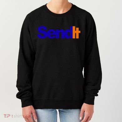 Sent It Spoof Parody Logo Women's Sweatshirt