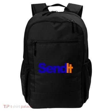 Sent It Spoof Parody Logo Backpack