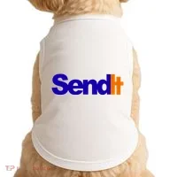 Sent It Spoof Parody Logo Doggie Tank thumb 0