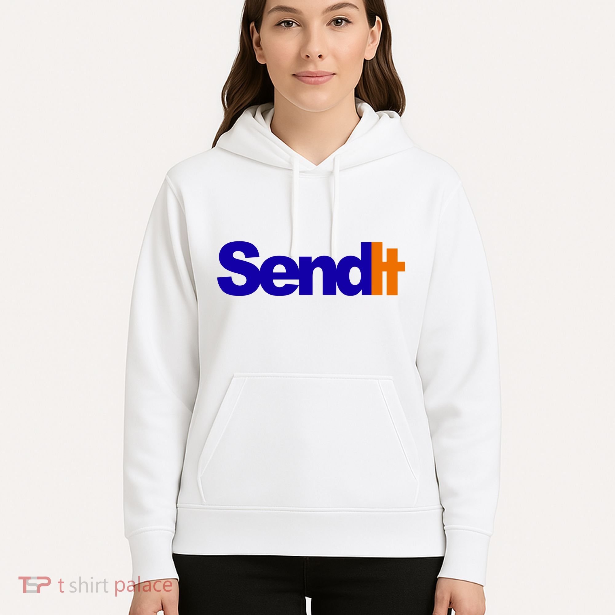 Sent It Spoof Parody Logo Hoodie