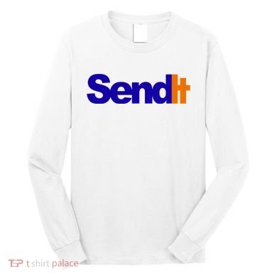 Sent It Spoof Parody Logo Long Sleeve Shirt