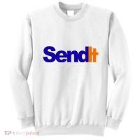 Sent It Spoof Parody Logo Sweatshirt thumb 0