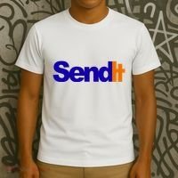Sent It Spoof Parody Logo T-Shirt thumb 3