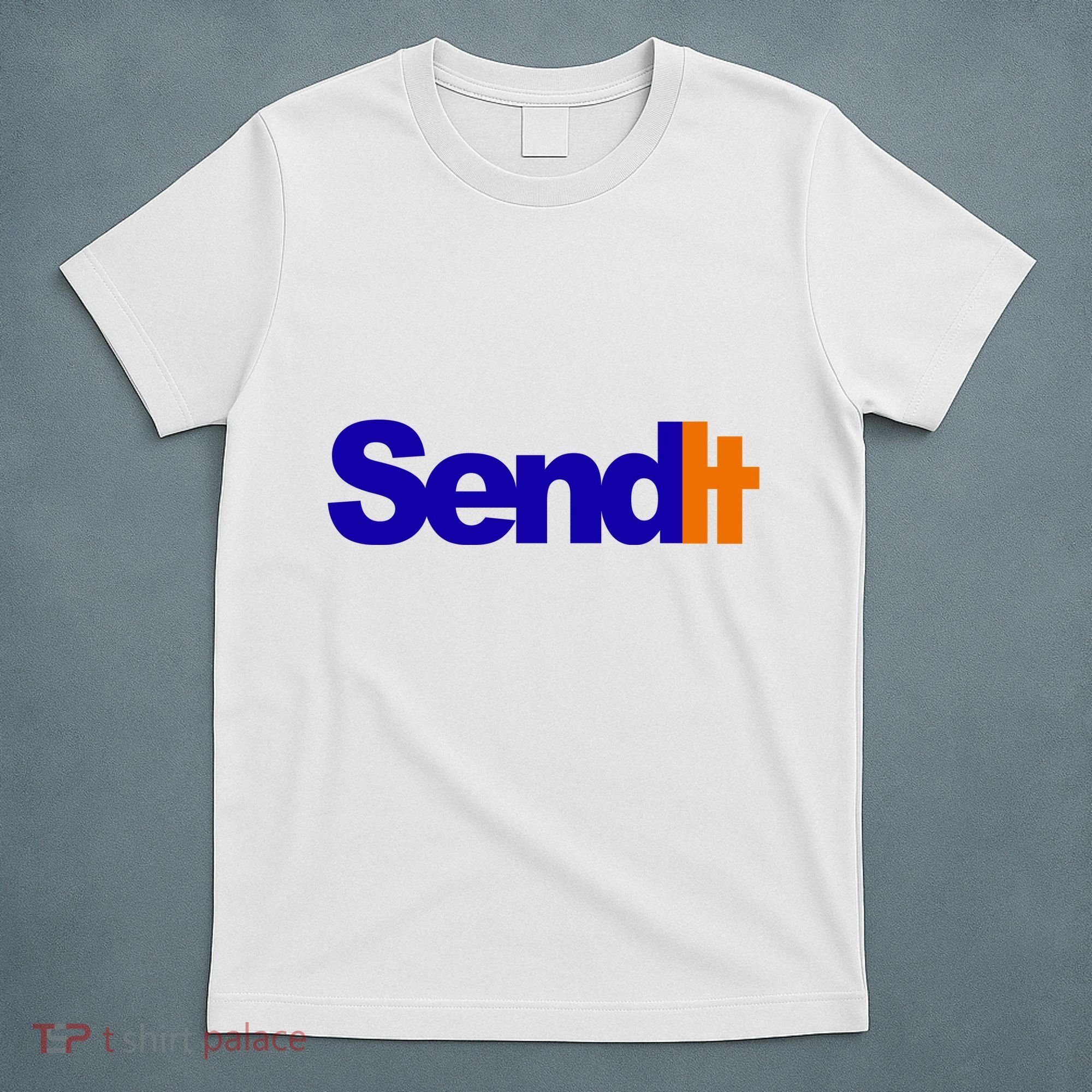 Sent It Spoof Parody Logo T-Shirt