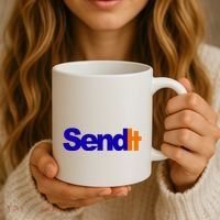 Sent It Spoof Parody Logo Coffee Mug thumb 3