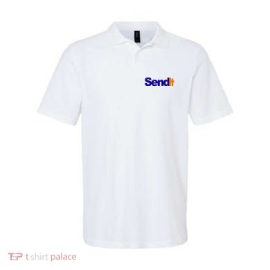 Sent It Spoof Parody Logo Polo