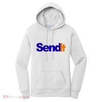 Sent It Spoof Parody Logo Women's Hoodie thumb 0