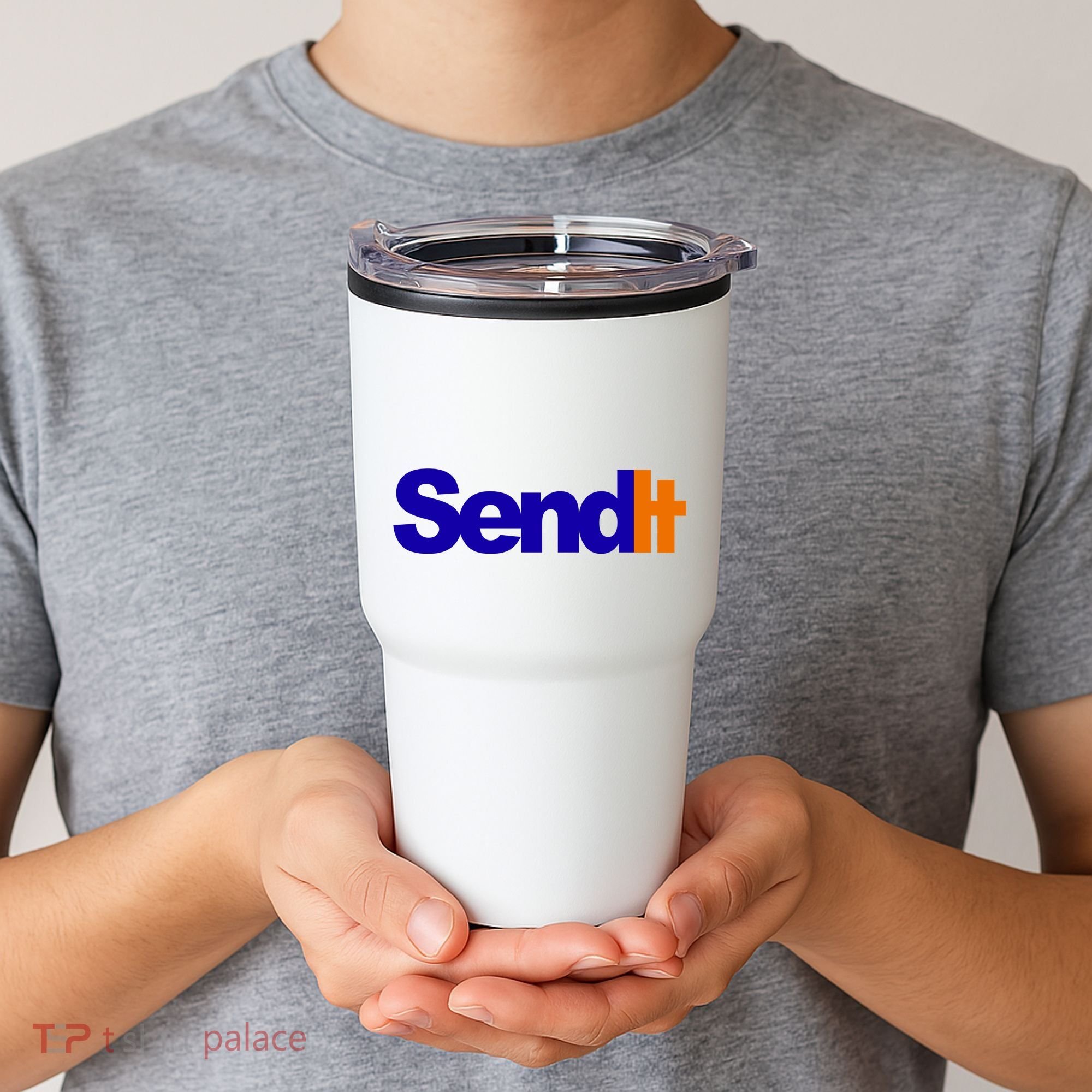 Sent It Spoof Parody Logo Tumbler