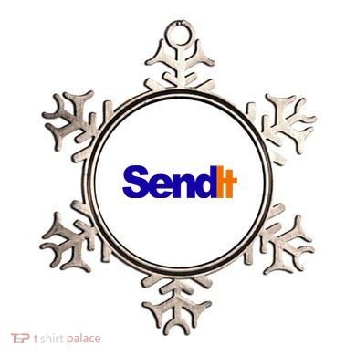 Sent It Spoof Parody Logo Ornament