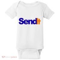 Sent It Spoof Parody Logo Baby Bodysuit thumb 0