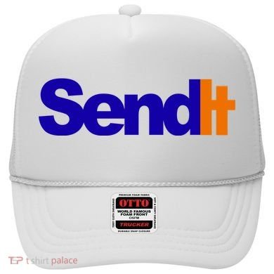 Sent It Spoof Parody Logo Hat