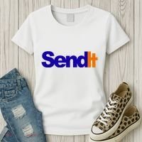 Sent It Spoof Parody Logo Women's T-Shirt thumb 3