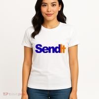 Sent It Spoof Parody Logo Women's T-Shirt thumb 4