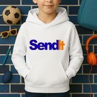 Sent It Spoof Parody Logo Kids Hoodie thumb 2