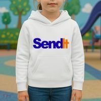 Sent It Spoof Parody Logo Kids Hoodie thumb 3