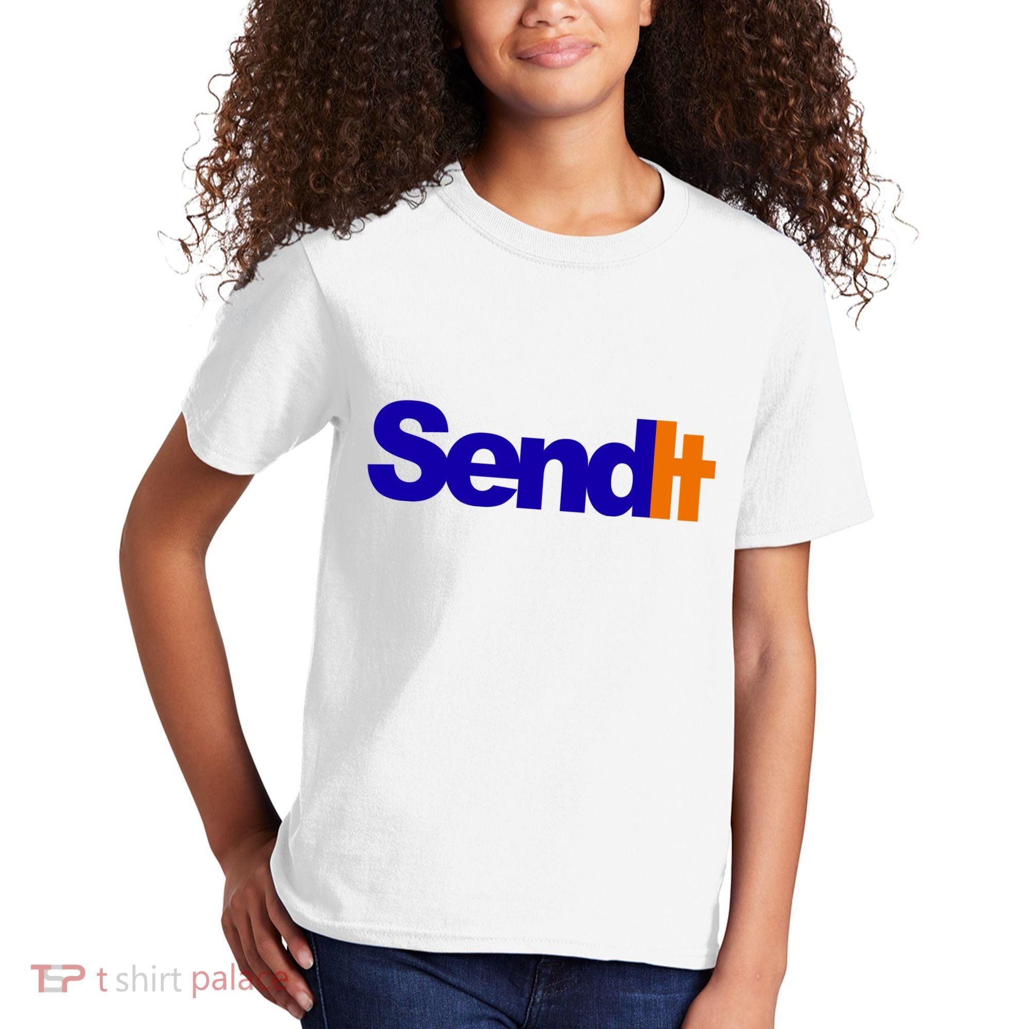 Sent It Spoof Parody Logo Kids T-Shirt