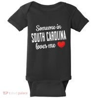 Someone In South Carolina Loves Me Baby Bodysuit thumb 0