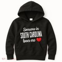Someone In South Carolina Loves Me Kids Hoodie thumb 0