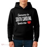 Someone In South Carolina Loves Me Kids Hoodie thumb 4