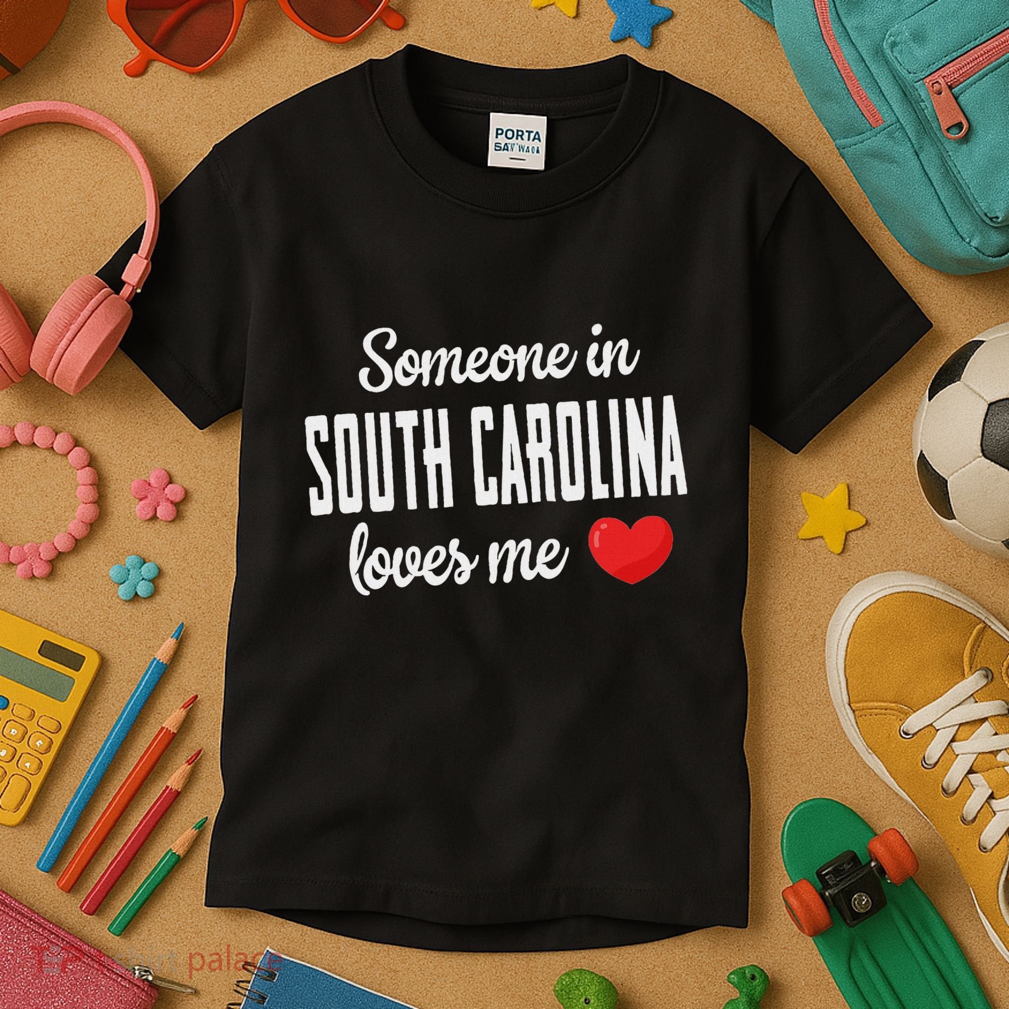 Someone In South Carolina Loves Me Kids T-Shirt