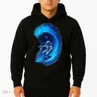 Surfing In Space Hoodie thumb 2