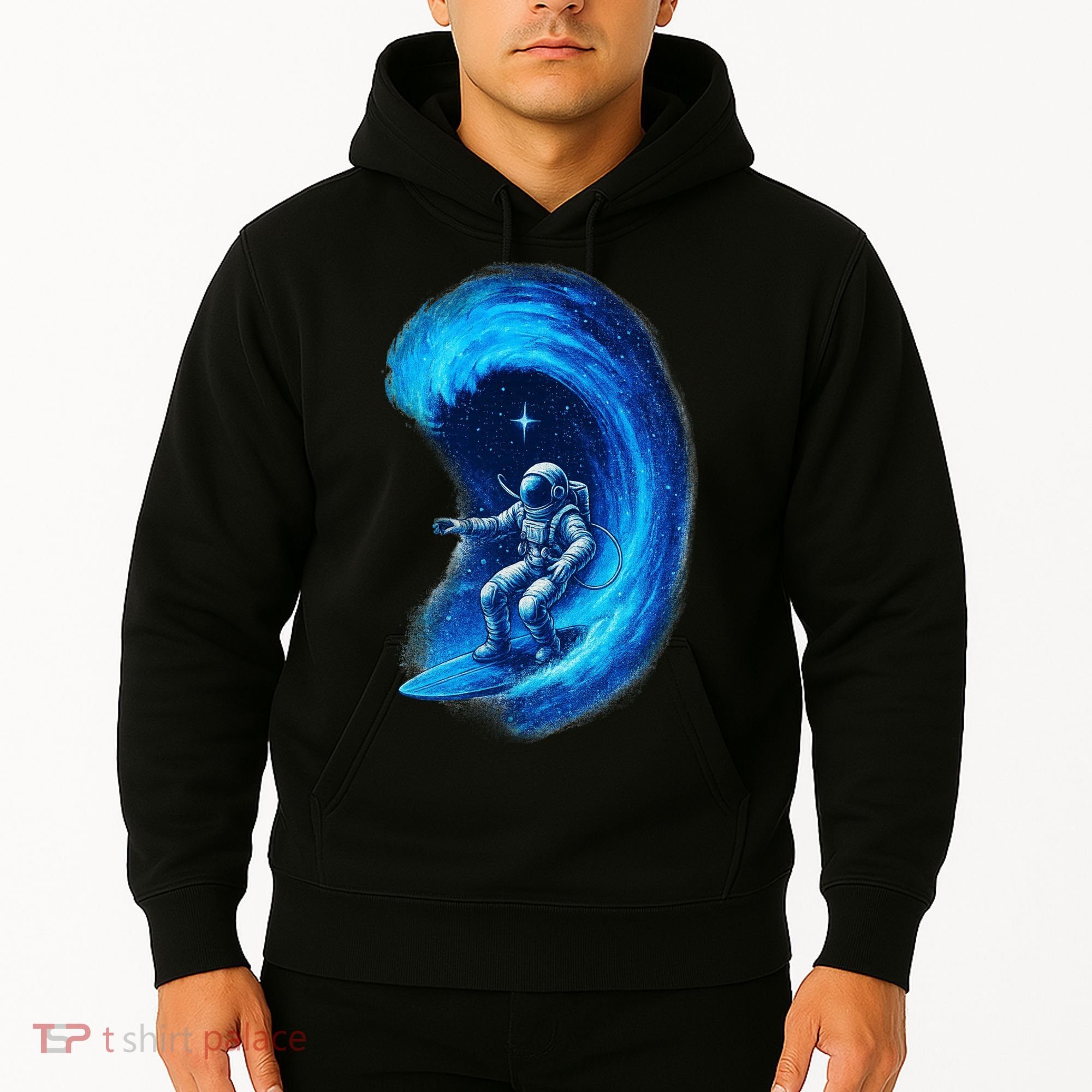 Surfing In Space Hoodie