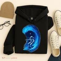 Surfing In Space Hoodie thumb 4