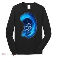 Surfing In Space Long Sleeve Shirt thumb 0