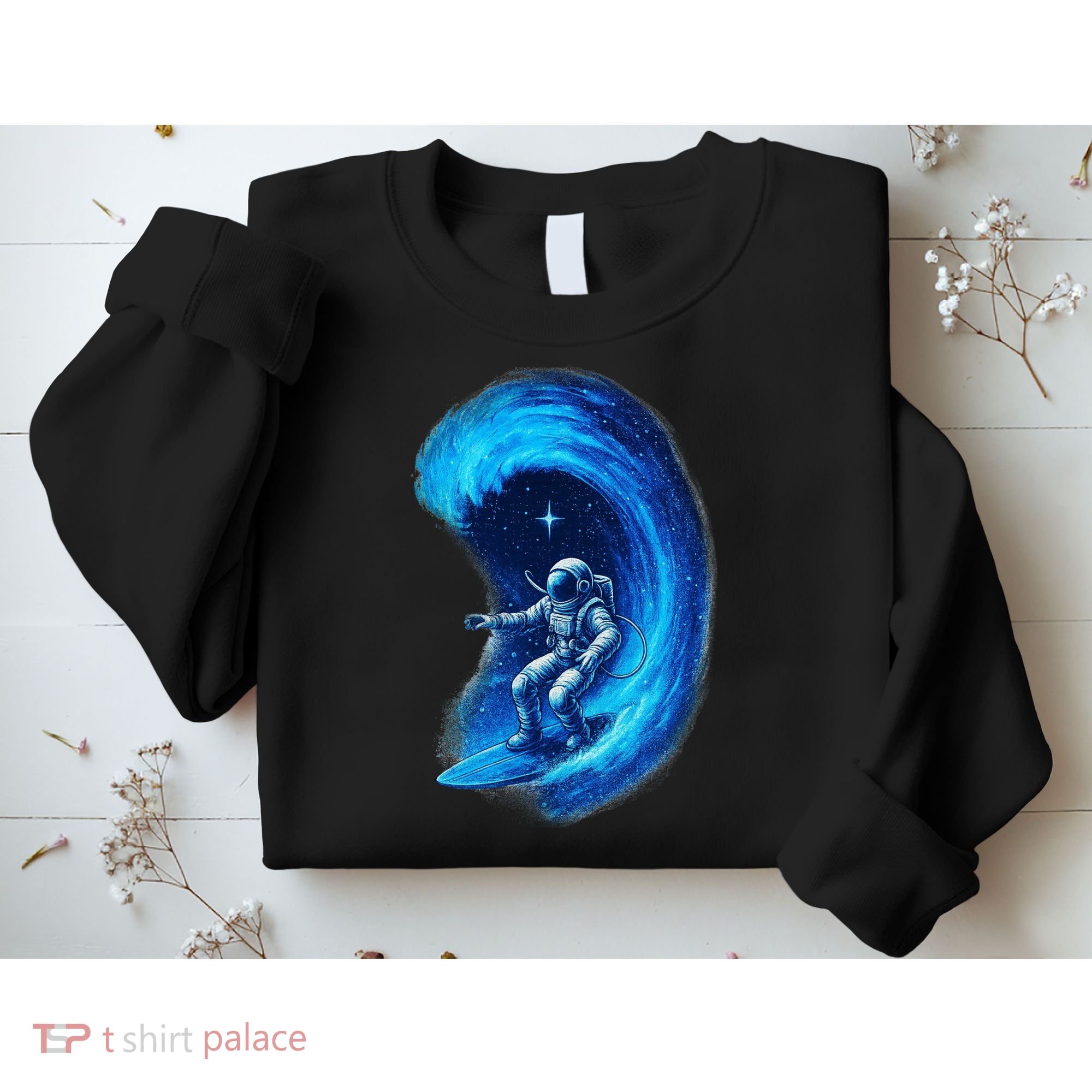 Surfing In Space Sweatshirt