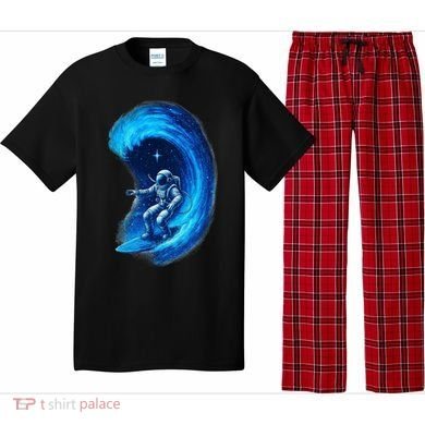 Surfing In Space Pajama Set