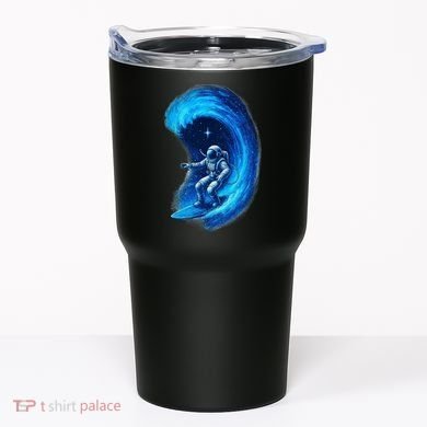 Surfing In Space Tumbler