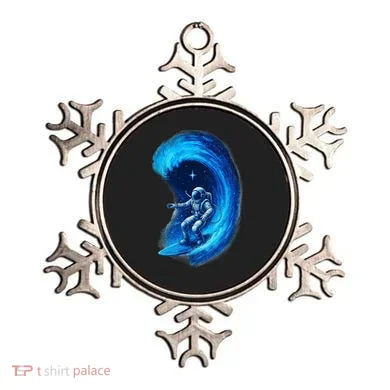 Surfing In Space Ornament