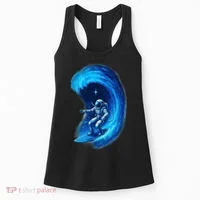 Surfing In Space Women's Tank Top thumb 0