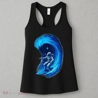 Surfing In Space Women's Tank Top thumb 3