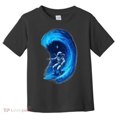 Surfing In Space Toddler T-Shirt