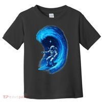 Surfing In Space Toddler T-Shirt thumb 0