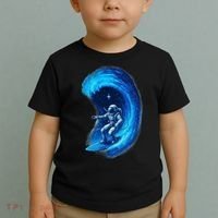 Surfing In Space Toddler T-Shirt thumb 2