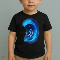 Surfing In Space Toddler T-Shirt thumb 2
