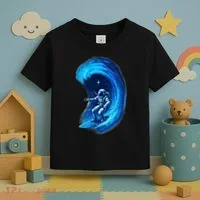 Surfing In Space Toddler T-Shirt thumb 3