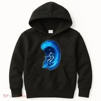 Surfing In Space Kids Hoodie thumb 0