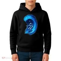 Surfing In Space Kids Hoodie thumb 4