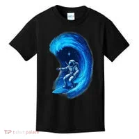 Surfing In Space Kids T-Shirt thumb 0