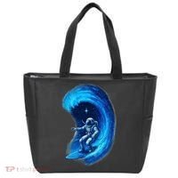 Surfing In Space Tote Bag thumb 0
