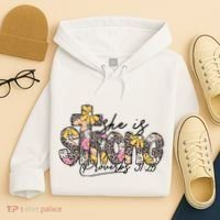 She Is Strong Christian 31:25 God Jesus Hoodie thumb 4
