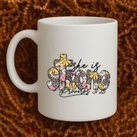 She Is Strong Christian 31:25 God Jesus Coffee Mug thumb 2