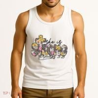 She Is Strong Christian 31:25 God Jesus Tank Top thumb 3