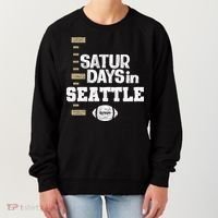 Saturdays In Seattle Football Fan Women's Sweatshirt thumb 0