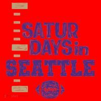Saturdays In Seattle Football Fan Santa Hat thumb 1