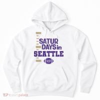 Saturdays In Seattle Football Fan Hoodie thumb 0