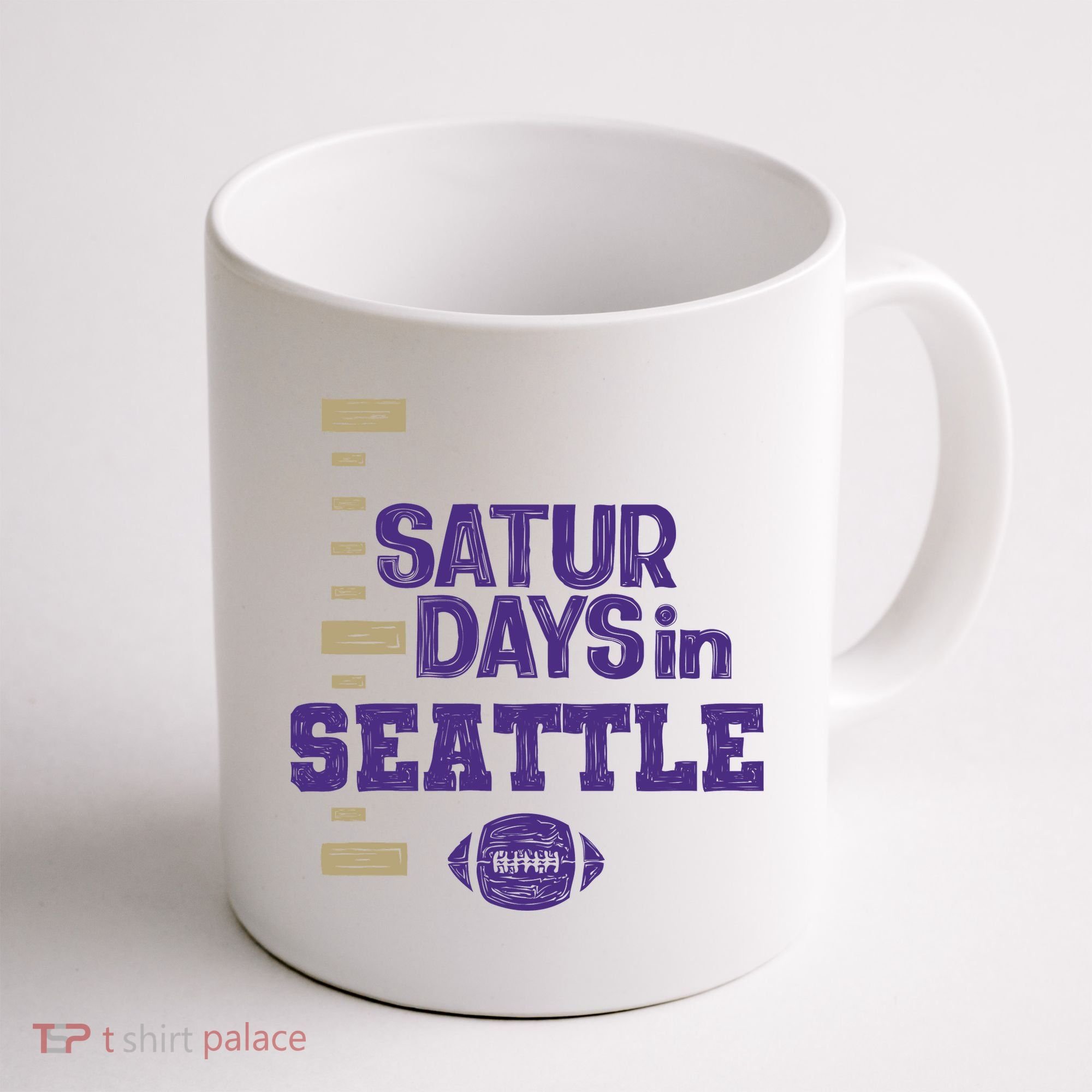 Saturdays In Seattle Football Fan Coffee Mug